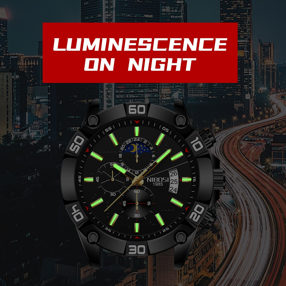 Fashion Gold Watch Men