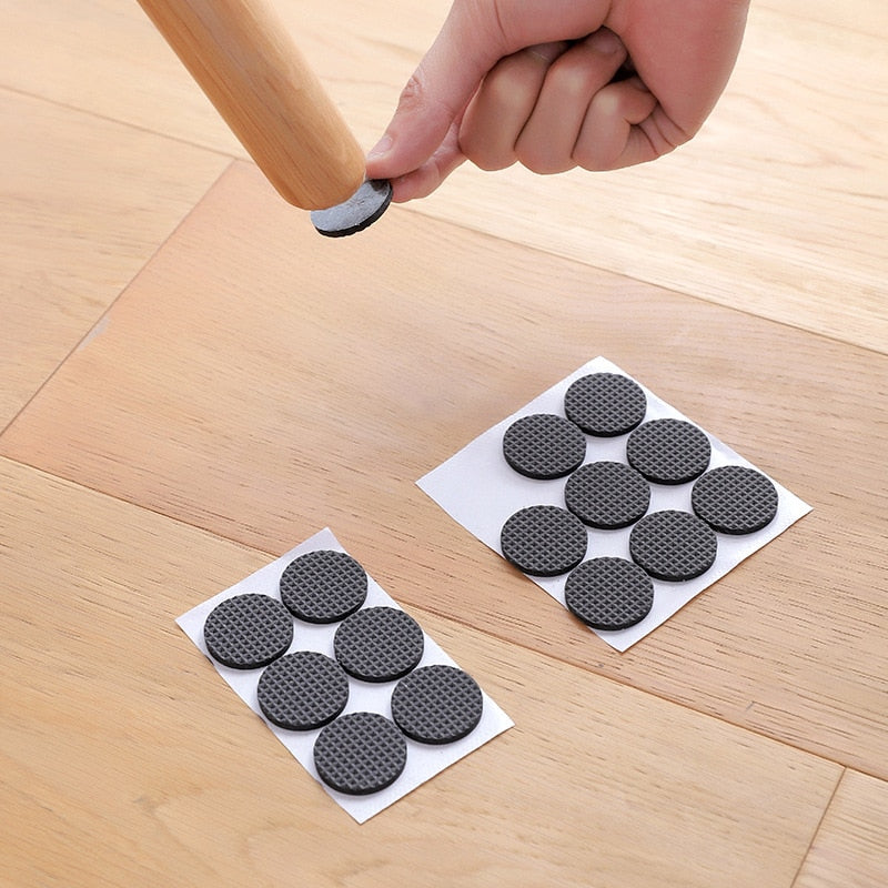 Self Adhesive Furniture Leg Rug Anti Scratch Floor Protectors For Chair Table Foot Covers Anti Slip Furniture Chair Leg Caps