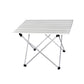 Aluminum Alloy Portable Table Outdoor Furniture Foldable Folding Camping Hiking Desk Traveling Outdoor Picnic Table Furniture
