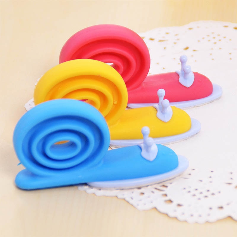 3pcs/pack Home Improvement Baby Safety Cabinet Door Snail Shape Stopper Lock EVA Plastic 6x3cm Door Stops Door Hardware Tools