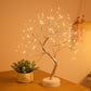 LED Night Light Mini Christmas Tree Copper Wire