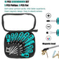 Magnetic Precision Screwdriver Tool Set with Phillips and Flat Head Magnetic Tips Non-Slip Handle for Home Repair,Improvement