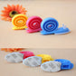 3pcs/pack Home Improvement Baby Safety Cabinet Door Snail Shape Stopper Lock EVA Plastic 6x3cm Door Stops Door Hardware Tools
