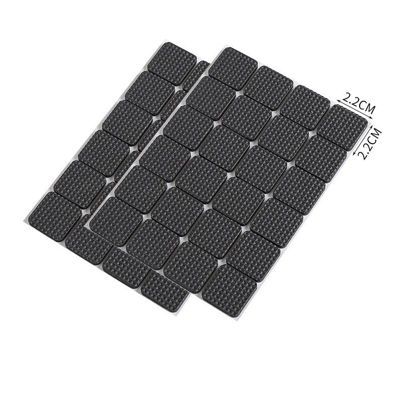 Self Adhesive Furniture Leg Rug Anti Scratch Floor Protectors For Chair Table Foot Covers Anti Slip Furniture Chair Leg Caps