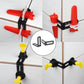 25 Pcs Tile Spacers Cross Leveling Angle System Removable Reusable Home Improvement for Floor Wall Tiles Tool Accessories