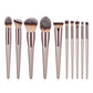 Makeup brushes set