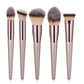 Makeup brushes set