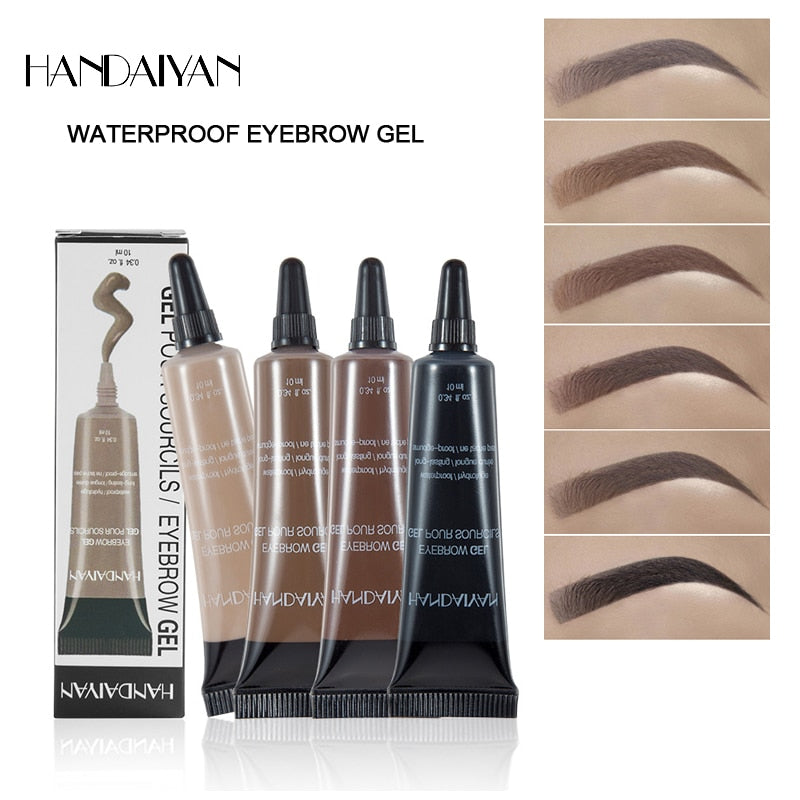 Pro Eyebrow Cream Gel Makeup Eyebrow Tattoo Pen Tint Long Lasting Waterproof Henna Eyebrow Gel cejas maquillaje