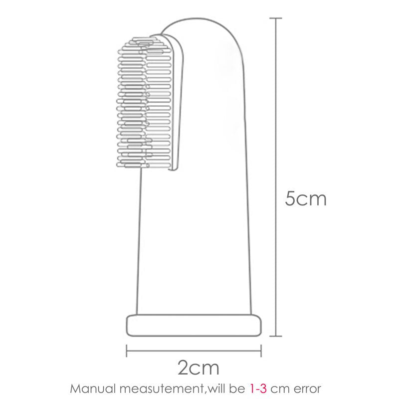 Baby Teether Children's Products Finger Food Grade Silicone Toothbrush Toys Toothbrush Head For Babies New Born Baby Items Gift