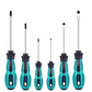 Magnetic Precision Screwdriver Tool Set with Phillips and Flat Head Magnetic Tips Non-Slip Handle for Home Repair,Improvement