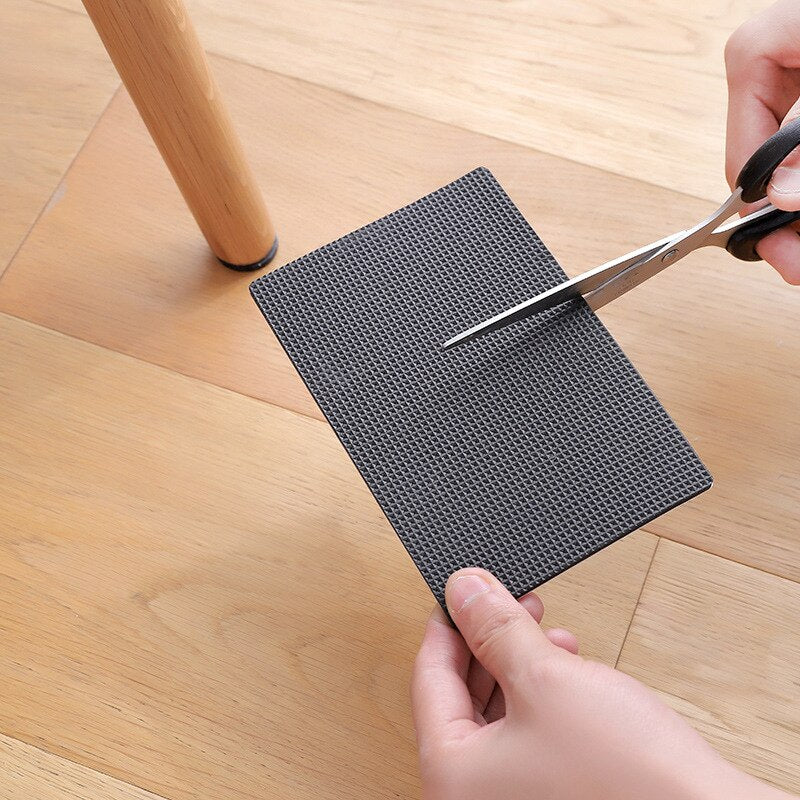 Self Adhesive Furniture Leg Rug Anti Scratch Floor Protectors For Chair Table Foot Covers Anti Slip Furniture Chair Leg Caps