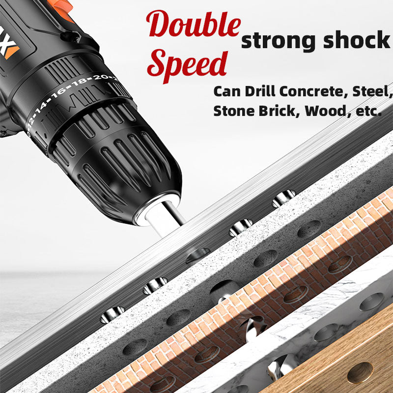 Professional Tools Set Drill Toolkit