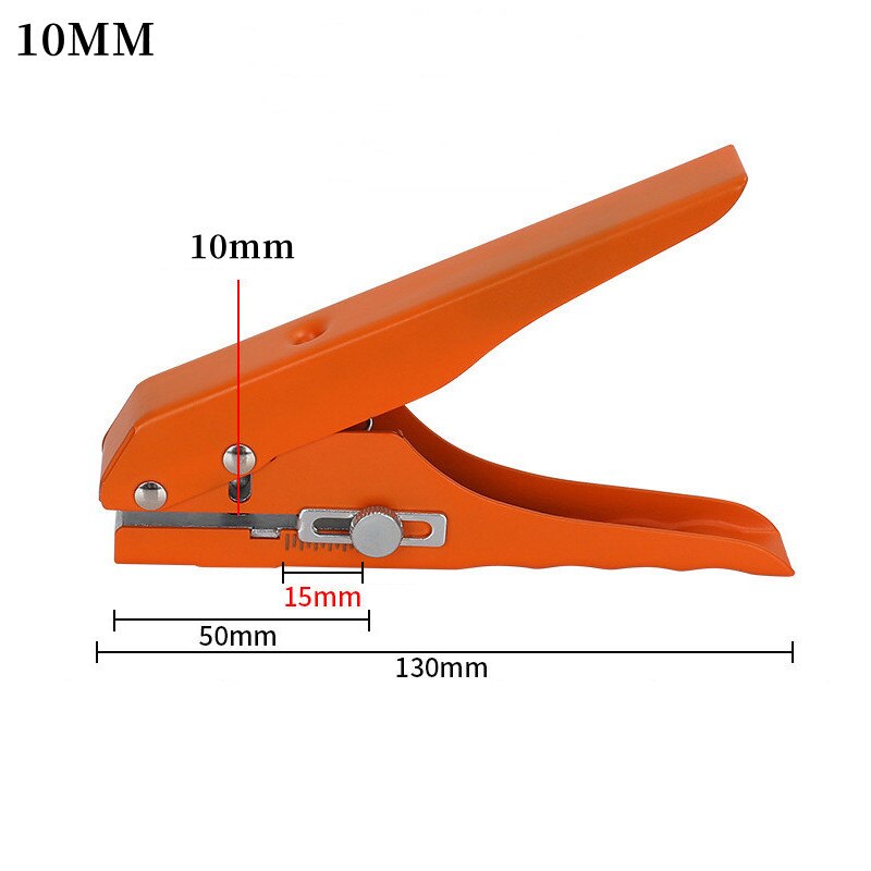 8 10 12 15mm Edge Banding Punch Pliers Iron Manual Masking Drill Bit Screw Hole Accessories Woodworking Home Improvement Tools