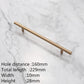 KK&FING European Simple Black Kitchen Furniture Handles Matte Gold Aluminum Alloy Cabinet Drawer Pulls Furniture Handle Hardware