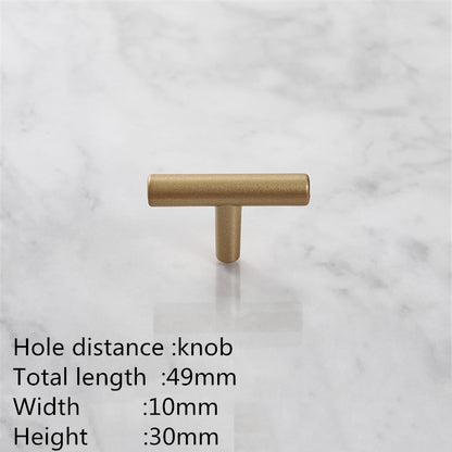KK&FING European Simple Black Kitchen Furniture Handles Matte Gold Aluminum Alloy Cabinet Drawer Pulls Furniture Handle Hardware