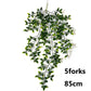 Artificial Plant Persian Fern Leaves Vines Room Home Garden Decoration Accessories Wedding Party Wall Hanging Balcony Decoration