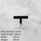 KK&FING European Simple Black Kitchen Furniture Handles Matte Gold Aluminum Alloy Cabinet Drawer Pulls Furniture Handle Hardware