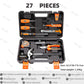 Home Improvement and Tools Set with Drill Tool Box Professional Hand Power Tools Set Electrician Complete Tool Kit Full Toolbox