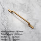 KK&FING European Simple Black Kitchen Furniture Handles Matte Gold Aluminum Alloy Cabinet Drawer Pulls Furniture Handle Hardware
