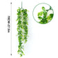 Artificial Plant Persian Fern Leaves Vines Room Home Garden Decoration Accessories Wedding Party Wall Hanging Balcony Decoration