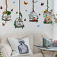 Wall Stickers Butterfly Bird Cage