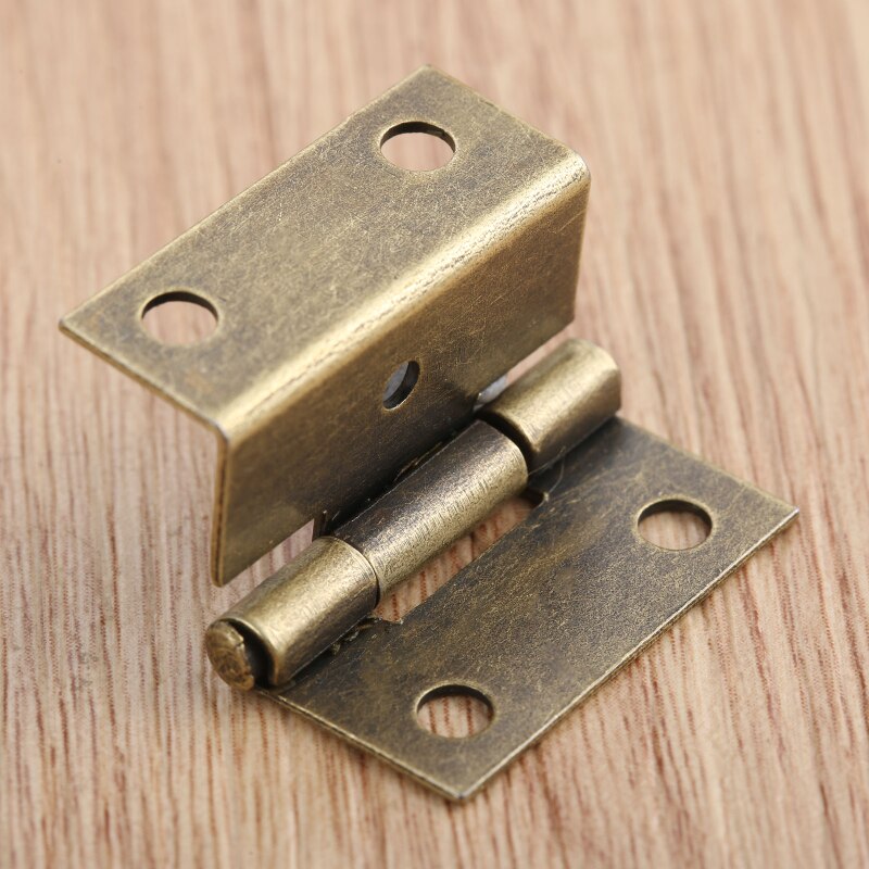 Furniture Fitting Five Hole Three Fold Iron Hinge Furniture Iron Home Improvement Plating Hardware Tool Accessories Cabinet Door