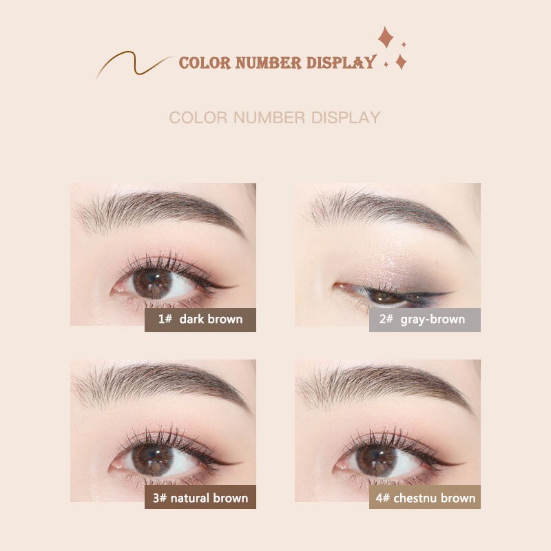 Nove Novel Pencils Eyebrow Enhancers Makeup Items Free Shipping High Quality Professional Makeup Permanent Eyebrow Tattoo Pencil