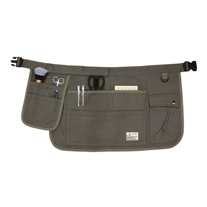 H55A Garden Tool Belt Gardening Apron Utility Belt for Home Improvement Housekeeping Half Waist Canvas Apron for Home