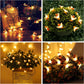 Solar String Light 20 LED Cute Bee Outdoor Light Wedding Home Garden Patio Party Christmas Tree Honeybee Starry Fairy Decor Lamp