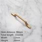 KK&FING European Simple Black Kitchen Furniture Handles Matte Gold Aluminum Alloy Cabinet Drawer Pulls Furniture Handle Hardware