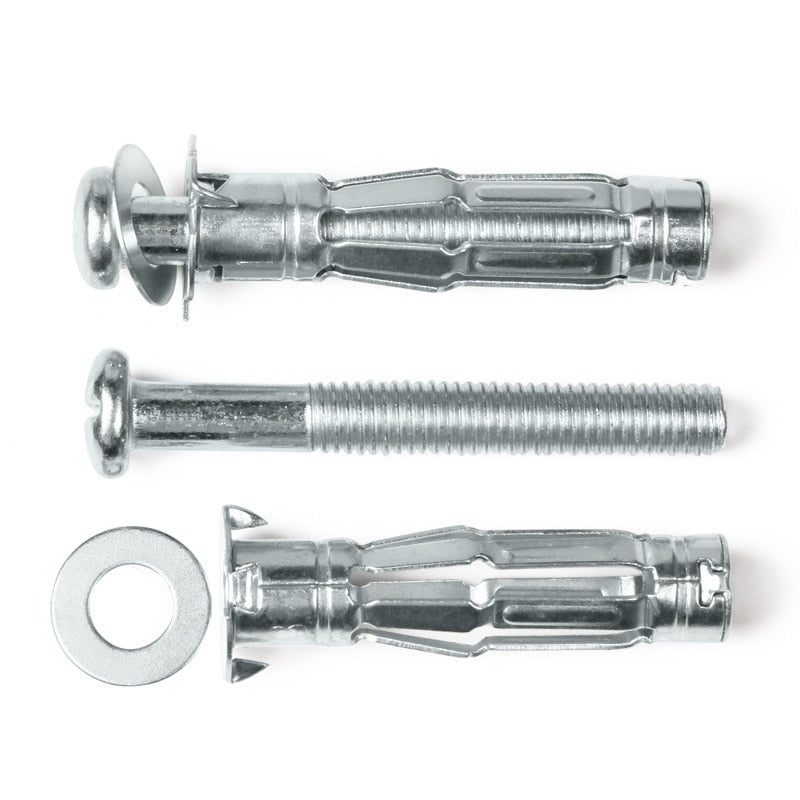 M4 M5 M6 M8 Hollow Wall Anchors Gypsum Board Expansion Screw Aircraft Tube Pipe Plug Metal Expansion Bolt Home Improvement Tools