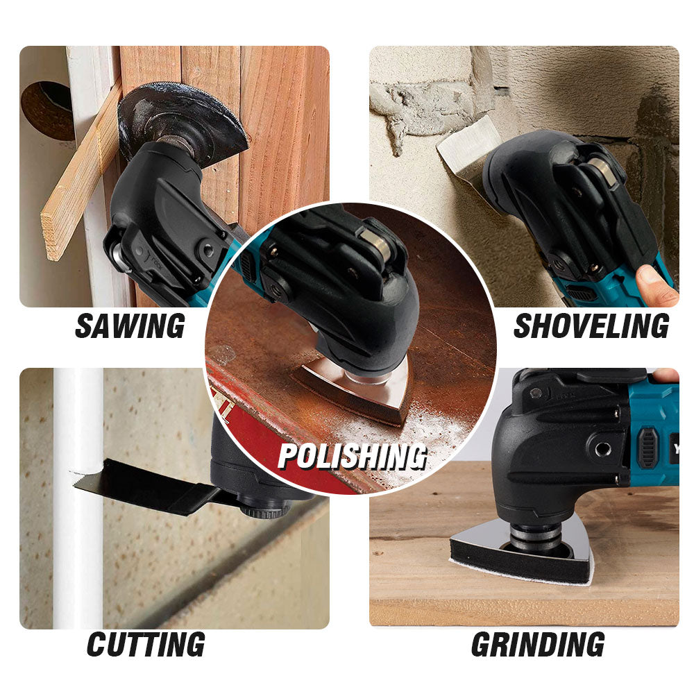 Electric Oscillating Multi-Tools Brushless Variable Speed Renovator DIY home improvement Power Tool For Makita 18V Battery