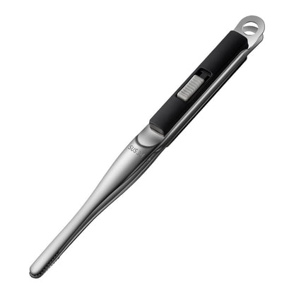 304stainless Steel Grill Tongs Meat Cooking Utensils for BBQ Baking Kitchen Accessories Camping Supplies Item Barbecue Clip 26cm
