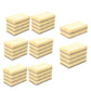 QUANGE Natural Plant Based Scrub Sponge Pad Palm Fiber Dishwashing Kitchen Item Scrubber Non Scratch Compostable 2-Sided Sponges