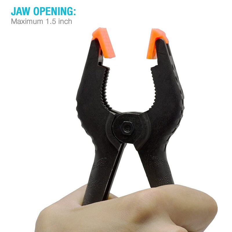 Plastic Spring Clamps Professional Heavy Duty Woodworking Tools Fixing Clips Crafts Backdrop Clamp Photography Home Improvement