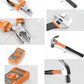 Home Improvement and Tools Set with Drill Tool Box Professional Hand Power Tools Set Electrician Complete Tool Kit Full Toolbox