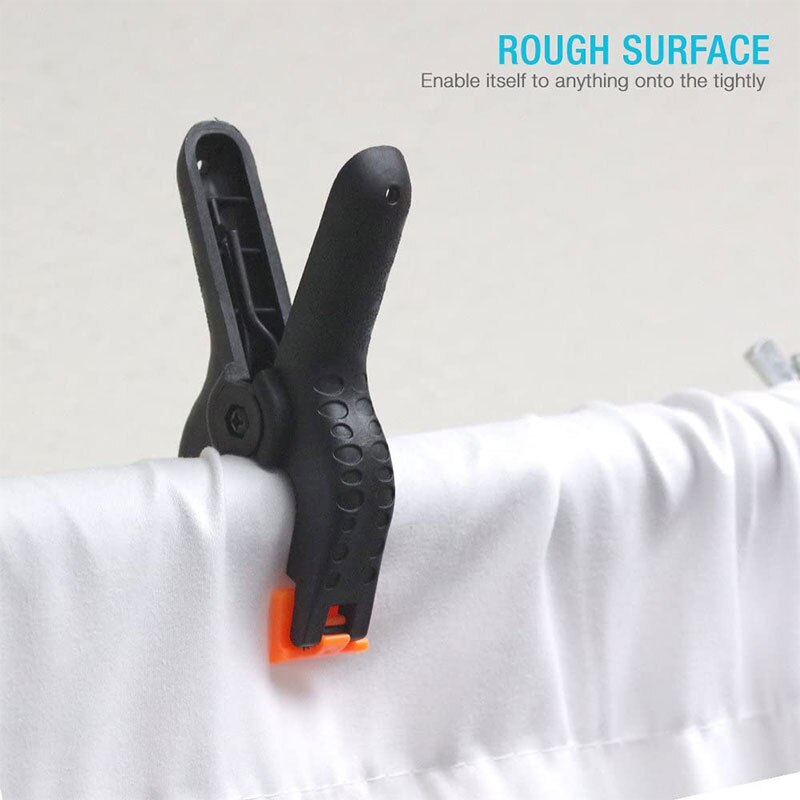 Plastic Spring Clamps Professional Heavy Duty Woodworking Tools Fixing Clips Crafts Backdrop Clamp Photography Home Improvement