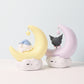 Sanrio Moon LED Light Anime Kuromi Cinnamonroll Kawaii Accessories Ornament Beauty Bedroom Night Light Bedside Lamp Decoration