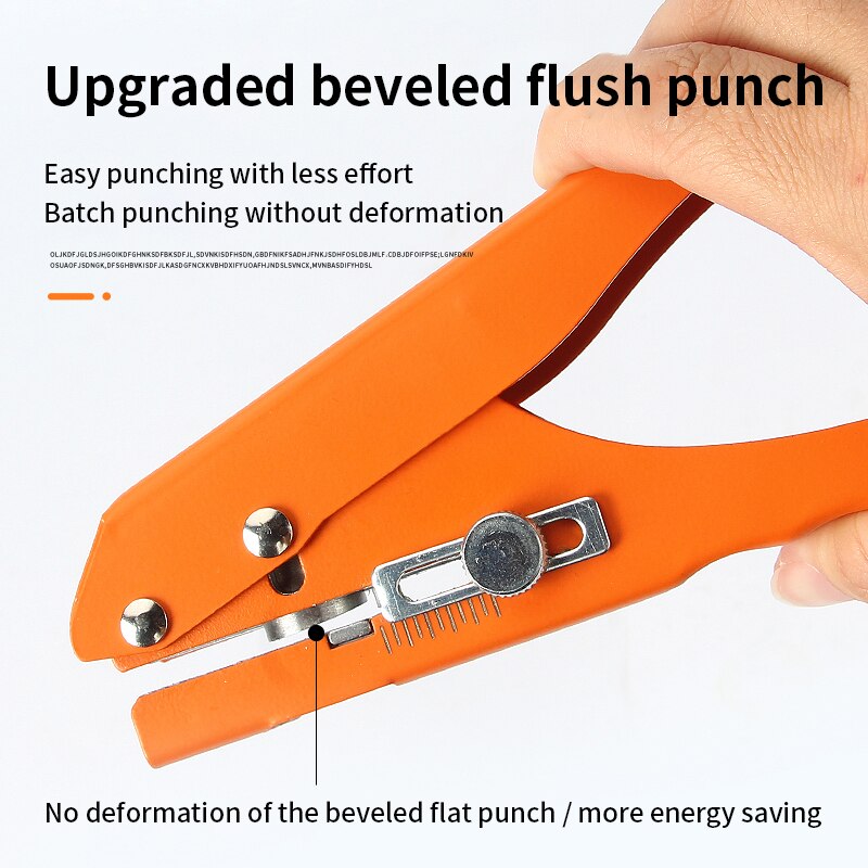 8 10 12 15mm Edge Banding Punch Pliers Iron Manual Masking Drill Bit Screw Hole Accessories Woodworking Home Improvement Tools