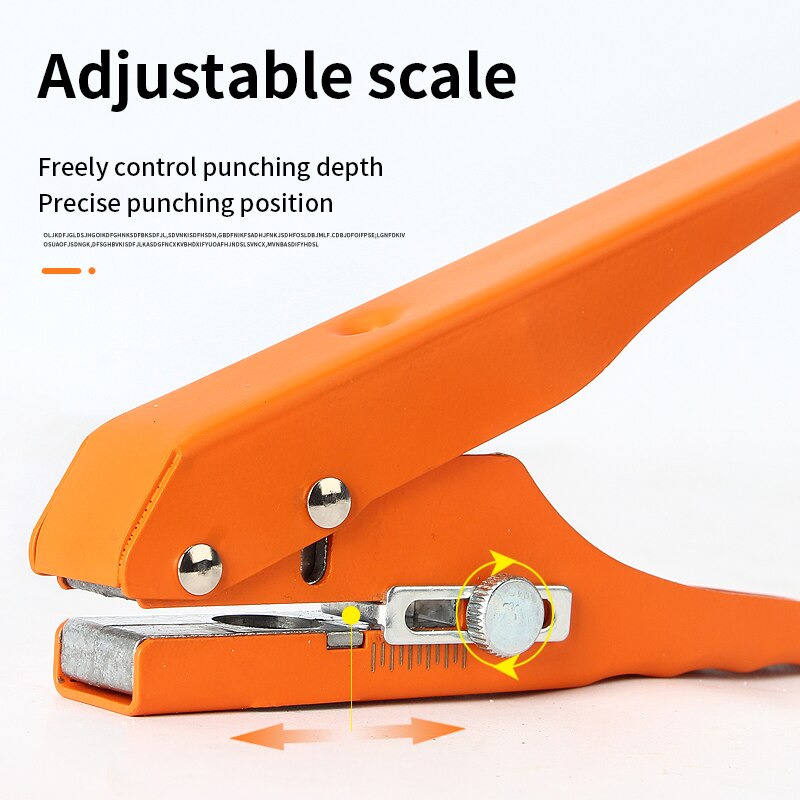 8 10 12 15mm Edge Banding Punch Pliers Iron Manual Masking Drill Bit Screw Hole Accessories Woodworking Home Improvement Tools