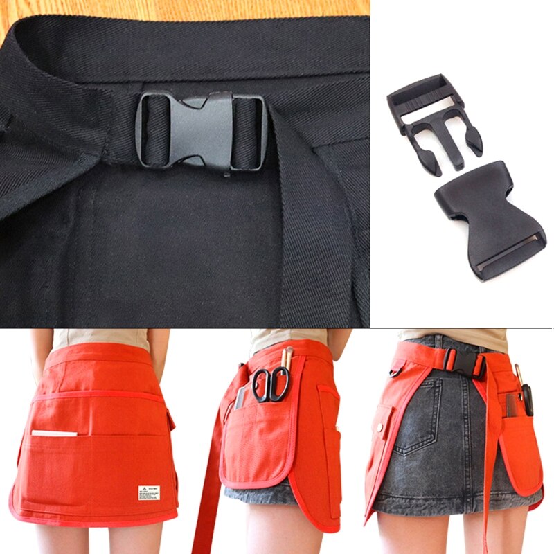 H55A Garden Tool Belt Gardening Apron Utility Belt for Home Improvement Housekeeping Half Waist Canvas Apron for Home