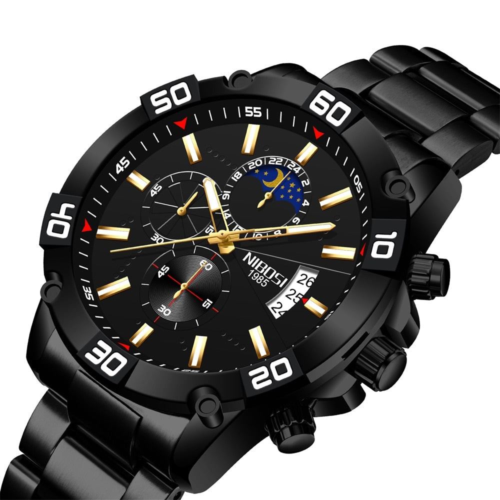 Fashion Gold Watch Men