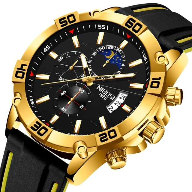 Fashion Gold Watch Men