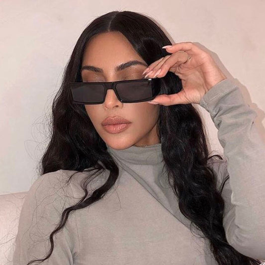 Vintage Square Oversized Sunglasses