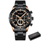 Waterproof Chronograph Wristwatch
