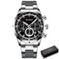 Waterproof Chronograph Wristwatch