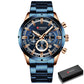 Waterproof Chronograph Wristwatch