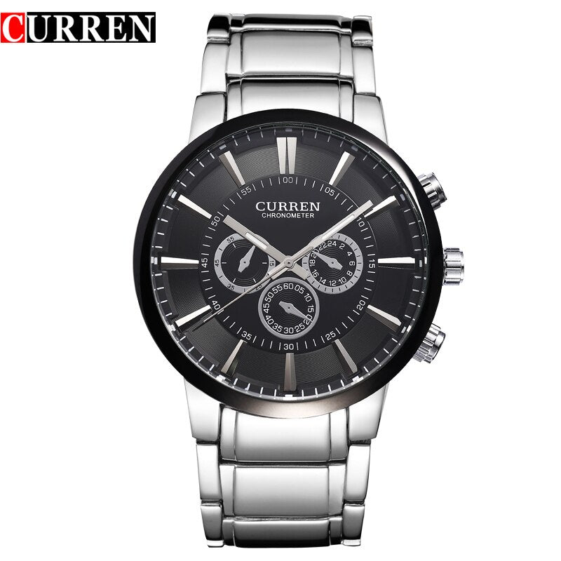 Full Steel Waterproof Watch