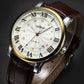 Mechanical Calendar Leather Watch