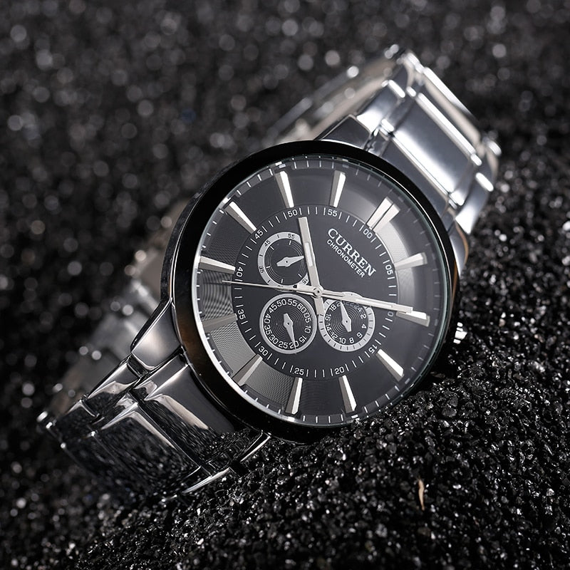 Full Steel Waterproof Watch